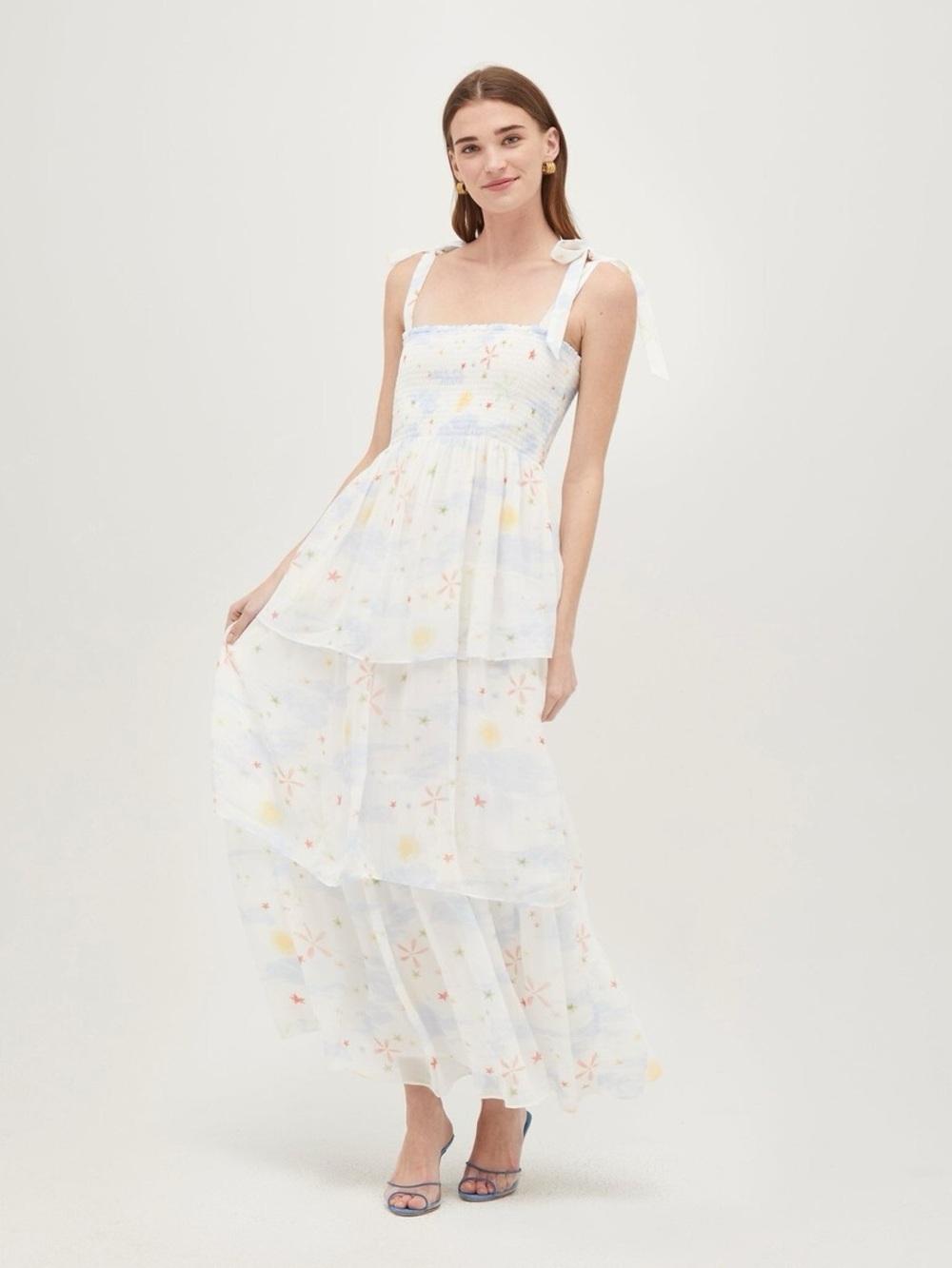 NWT the Elise Nap Dress Celestial Floral
